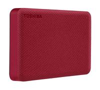 Disque dur externe - TOSHIBA - Canvio Advance - 4 To - Rouge