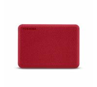 Disque dur externe - TOSHIBA - Canvio Advance - 4 To - Rouge