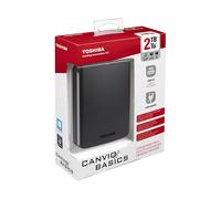 HARD DISK ESTERNO TOSHIBA Canvio Basics 2TB 2 TB, 5 Gbit/s, USB 3.2
