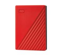 WD 4TB My Passport, Red (Recertified) - RWDBPKJ0040BRD-WESN