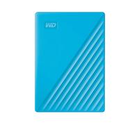 WD 6TB My Passport Hard Disk Esterno Portatile, USB 3.2 Gen 1/USB 3.0, Protezion con password, Software per la gestion e il backup, Formatto per Windows, ChromeOS and MacOS, Blu