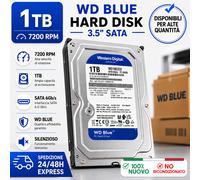 ✅ Hard Disk Interno 1TB Western Digital WD Blue SATA WD10EZEX Disco Rigido HDD