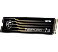 HARD DISK INTERNO MSI SPATIUM M480 PRO PCIE 4.0 NVME M.2 2TB 2 TB, 7400 Mbyte/s, USB 1.1