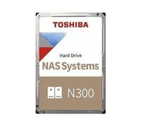 Toshiba Disco rigido NAS interno N300 da 4 TB, HDD SATA da 3,5'', 7200 RPM, funzionamento 24 ore su 24, 7 giorni su 7, supporto di sistemi da 1 a 8 bay, 128 MB di cache, (HDEX01TZNA51F).