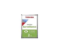 HARD DISK INTERNO TOSHIBA S300 Surveillance 2 TB, 6 Gbit/s