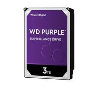 Western Digital WD30PURZ WD Purple Hard Disk per Videosorveglianza con Tecnologia Allframe 4K 3.5 Pollici SATA 6 GB/s 180TB/Anno, 64 MB Cache, 5400 RPM, 3 TB, Grigio