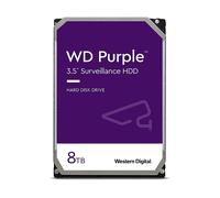 WD Purple 8TB per Videosorveglianza, Hard Disk interno da 3.5”, Tecnologia AllFrame, 180BT/anno, Cache da 256 MB, Garanzia 3 anni