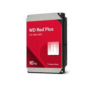 WD Red Plus 10TB NAS Hard Disk Interno 3,5" - 7200 RPM Classe, SATA 6Gb/s, CMR, 512MB Cache
