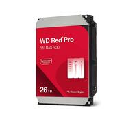 WD Red Pro 26TB NAS Hard Disk Interno 3,5" - 7200 RPM, SATA 6 Gb/s, CMR, Cache da 512MB