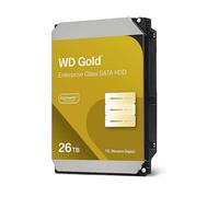 WD Gold WD261KRYZ - Disco rigido - Enterprise - 26 TB - Interno - 3,5" (8,9 cm)