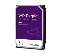 WD Purple WD33PURZ - Hard drive - 3 TB - surveillance - internal - 35 - SATA 6Gb/s - 5400 rpm - buffer 256 MB