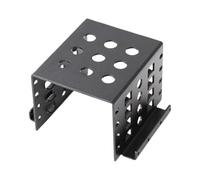 Hard Drive Cage - Aluminum Alloy 13x8x9cm | 2.5 To 3.5 Inch Mounting Bracket, Shockproof Storage Caddy Tray | Desktop Expansion Docking Station For PC Workstation Computer Upgrade Use