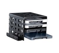 Hard Drive Holder - Adattatore da 2,5 TB 3,5 Inch Storage Tray, Shockproof Dock | Durevole Stacking Hard Drive Support Rack With Anti-Vibrazione Design, Home Workstation Computer Laptop Desktop Data S