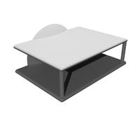 Hard Drive Mount for Apple Studio Display with Dual Storage Deck (80 characters)