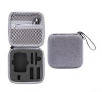 Hard EVA Case for per dji per osmo Action 6 Compact 18cm Hard | Hard ABS shell, EVA interior lining, scratch protection, 18x13x7cm size, gray modern design