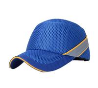 Hard Hat - 22,83-25,59 pollici Mesh Ball Caps, Adjustable Safety Bump Caps, ABS Baseball Hats with Bump Insert for Head Protection | Breathable Shock Absorption Safety Hard Hat for Cycling Golf