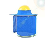 Hard Hat Shade - Waterproof Reflective Strips High Visibility Mesh
