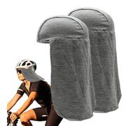 Hard Hat Sun Shade 16.54x8.66 Inches | Reflective Hat Neck Shade Sun Protector | Breathable HardHat Liner, 2Pcs Quick Dry Neck Shades For Construction Use