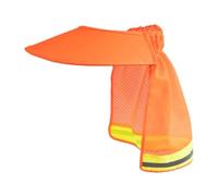 Hard Hat Sun Shade - UV Blocking Breathable Mesh, Adjustable Elastic Strap, Extended Neck Coverage Flap Design, Helmet Mount Secure Attachment Outdoor Work Gardening Cycling Labor | Face Head Work
