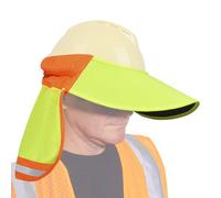 Hard Hat Sun Shield | Riflettente Traspirante Visita Sun-Protezione-Protezione Casco Casco Accessorio Outdoor Construction Shade | Grande Copertina Di Da Cucciolo Di Sicurezza Notturna