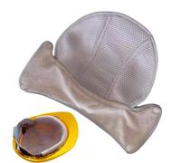 Hard Hat Sweatband Liners - 4-Pack Reusable & Washable Pads | Cooling Sweatband Insert for Construction Helmets, Moisture-Wicking Snaped on Pads for Roofing, Landscaping & DIY