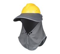 Hard Hat Visor - Mesh UV Proof Adjustable Neck Shade Protector, Breathable Sun Protection Cover | Helmet Sun Shield, Outdoor Work Cooling Cape For Construction Cycling Fishing Walking Use