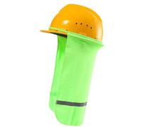 Hard Hat Visor Sun Shade - Neck Protection Visor | Breathable High Visibility | Polyester Fabric, UV Protection, Anti-Heatstroke, Washable, Fits All Helmets, For Construction Site Roofing Agricultural