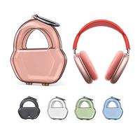 Hard Headphone Case Travel Custodia per AirPods Max, borsa per il trasporto Fashion Box compatibile con cuffie Airpods Max, impermeabile e antiurto (rosa)