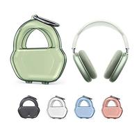 Hard Headphone Case Travel Custodia per AirPods Max, borsa per il trasporto Fashion Box compatibile con cuffie Airpods Max, impermeabile e antiurto (verde)