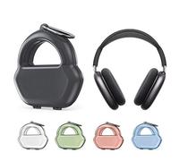 Hard Headphone Case Travel Custodia per AirPods Max, borsa per il trasporto Fashion Box compatibile con cuffie Airpods Max, impermeabile e antiurto (nero)