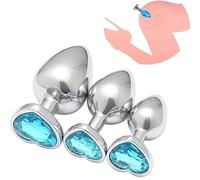 Hard Heart-Shaped Strass Light Blue Hip Trainer Accessory, Home Hip Trainer Accessorio, Accessorio Di Allenamento Sportivo, Uso Al Coperto, Adatto Per Scenari Multipli, Scelta Del Cuore