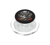Hard Heavy Rock Cairnterrier cane Rockstar chitarra musica rock PopSockets PopGrip per MagSafe