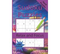 Hard Level Sudoku Book: Hard puzzles | 6"X9" 100 puzzles with answer key for kids and adults