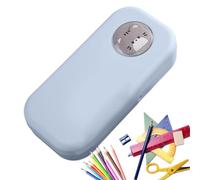 Hard Pencil Case, Double Layer Box, Cartoon Storage Organizer 8 Inches for | Modern Art Professional Home Supplies Daily Hobby Kit Modern Nursery Accessory Unit Home Decor Interior Student Station Case