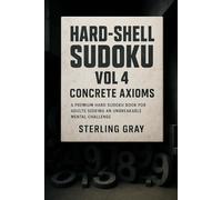 Hard-Shell Sudoku Vol3: Obsidian Grids: The Ultimate Hard Sudoku Book for Adults Who Crave a Real Challenge