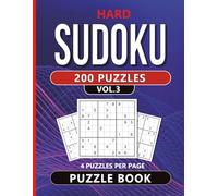 Hard Sudoku 200 puzzles: Vol. 3