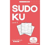 Hard Sudoku - Level 4: Advanced Logic Puzzles for Experienced Sudoku Lovers • Large Print • Brain Training for Adults