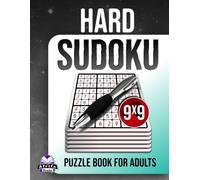 Hard Sudoku Puzzle Book for Adults: 200 Large Print Challenging puzzles for Logic lovers: Stress-free brain games, 9x9 Grid Size