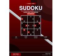 Hard Sudoku Puzzle Book for Adults: 300 Challenging Large Print Puzzles with Solutions - Brain Training Series Volume 3