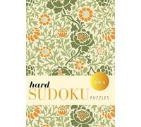 Hard Sudoku Puzzle Book: One Puzzle per Page | Floral William Morris Cover Perfect Gift for Adults, Women & Seniors