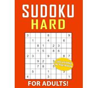 Hard Sudoku Puzzles for Adults: Train Your Brain & Boost Focus