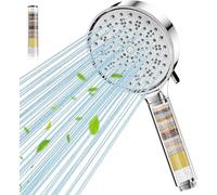 Hard water, 6 modalità spray, high pressure water saving, 20 layers of powerful with
