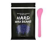 Hard Wax Beads, 2PCS Hair Removal Wax Beans for Sensitive Skin, Face, Legs, Armpit, Bikini and Full Body Waxing, Women Men(Lavender)