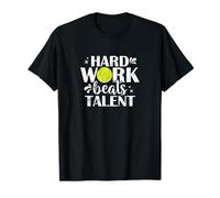 Hard Work batte Talent Motivation Maglietta