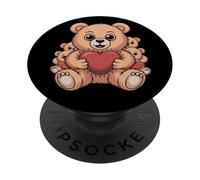 Hardcore Abbraccio Spacciatore Orso Kawaii Punk PopSockets PopGrip Adesivo