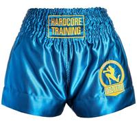Hardcore Training Classic Muay Thai Pantaloncini Uomo Fight Shorts Nero Bianco Rosso Blu Camo Kickboxing Boxe Combattimento MMA Sparring
