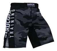 Hardcore Training Fight Shorts Uomo Pantaloncini da Combattimento Arti Marziali MMA BJJ Boxe Muay Thai Grappling Fitness No Gi