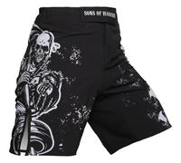 Hardcore Training Fight Shorts Uomo Pantaloncini da Combattimento Arti Marziali MMA BJJ Boxe Muay Thai Grappling Fitness No Gi