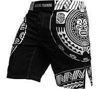 Hardcore Training Fight Shorts Uomo Pantaloncini da Combattimento Arti Marziali MMA BJJ Boxe Muay Thai Grappling Fitness No Gi