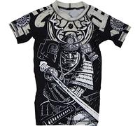 Hardcore Training Kids Rash Guard Camicia a Compressione Bambini Unisex BJJ Boxeo Palestra Fitness No Gi Abbigliamento Sportivo